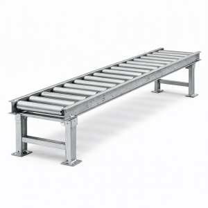 Convoyeur inox à rouleaux