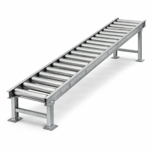 Convoyeur par gravité à rouleaux