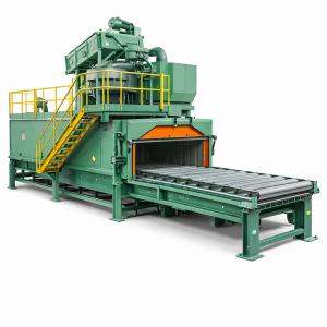 Grenailleuse convoyeurs à rouleaux